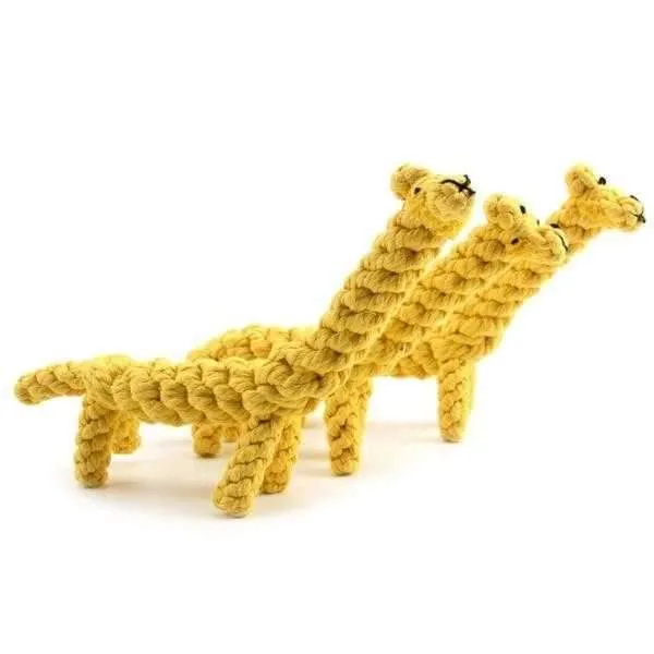 Giraffe Rope Dog Toy