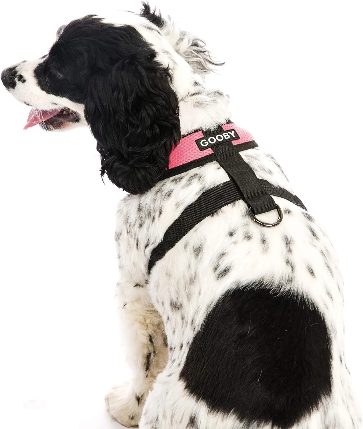 Gooby Comfort X Head-in Harness  Small Dog Harness for Toy Breeds (59 lbs), Pink, Small