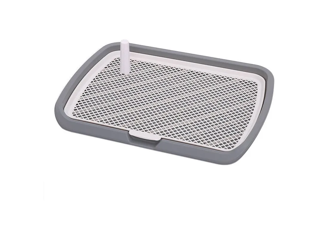 Hoopet Extra Large Flat Standing Cat Litter Pan - 66x50x5.2 cm for Easy Cleaning and Comfort