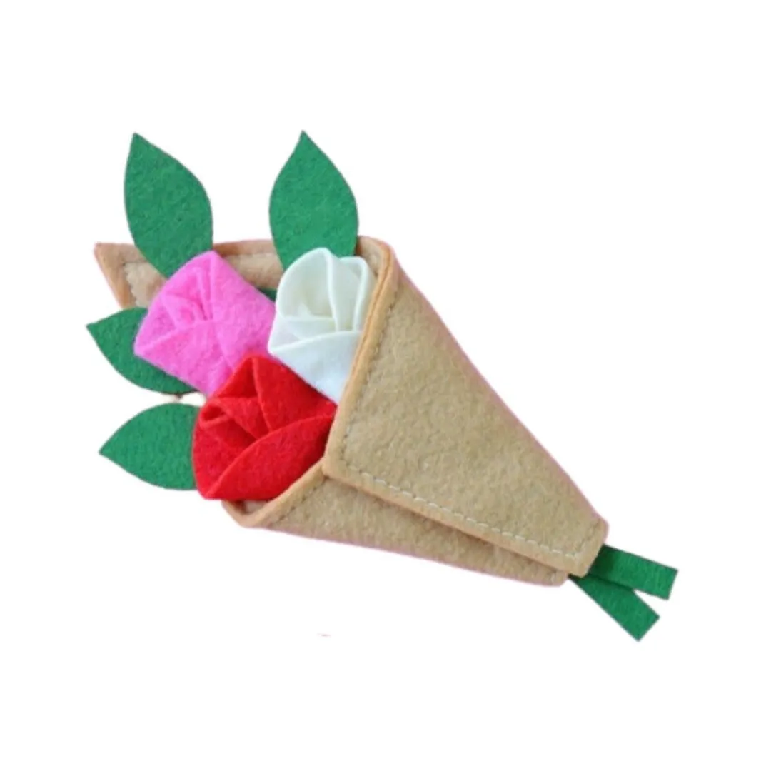 Housecat Club Catnip Farmers Market Rose Bouquet Cat Toy