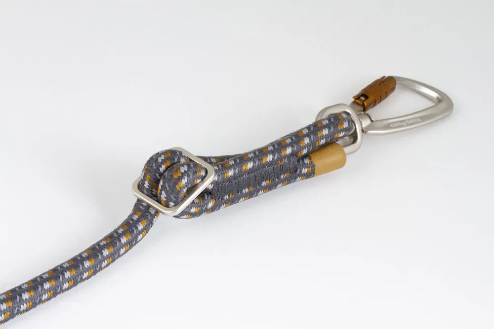 Hurtta Dog Leash: Adjustable Rope Eco, Neon Licorice