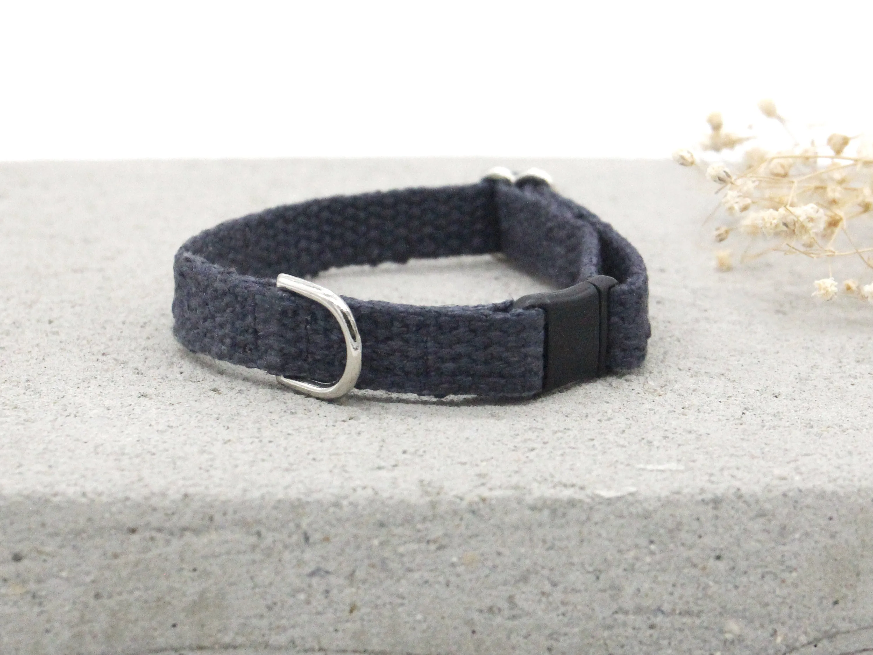 Just Hemp Nantucket Blue Cat Collar