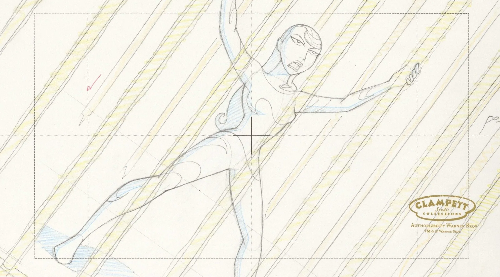 Justice League Unlimited Original Production Drawing: Inque