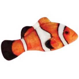 Kittybelles Clownfish Plush Cat Toy