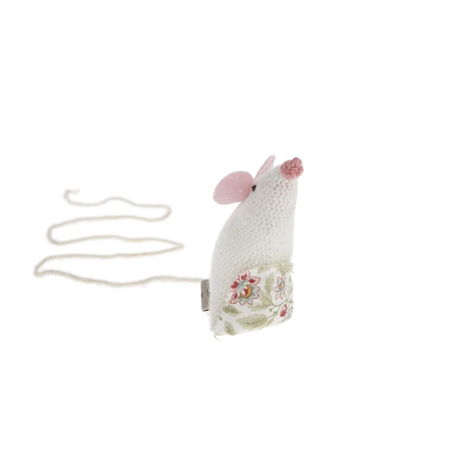 Knitted Mouse Cat Toy