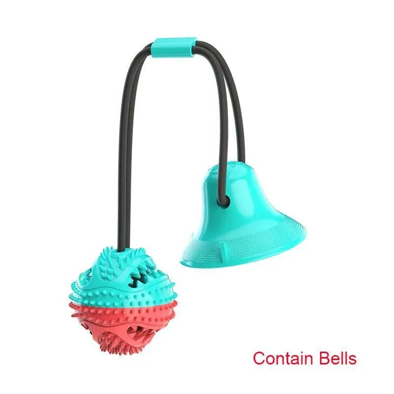 Large Dog Interactive Chew Toy with Suction Cup