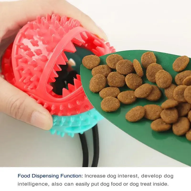 Large Dog Interactive Chew Toy with Suction Cup