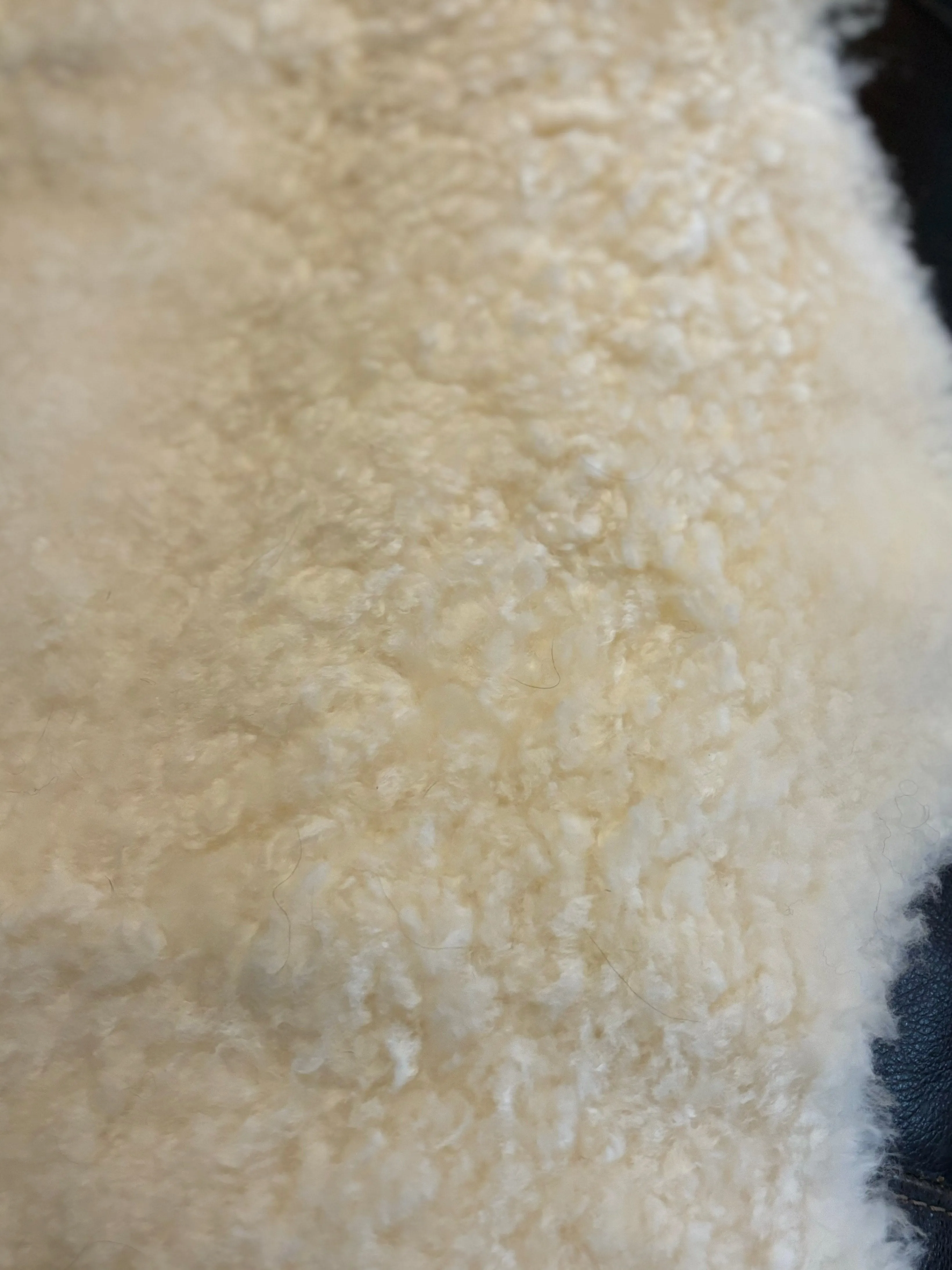 Large Sheepskin Dog Bed