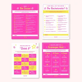 Let's Bach Party Bachelorette Party Games | Printable PDFs