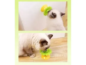 Little Daisy Rotating Glowing Cat Toy D:9*7Cm
