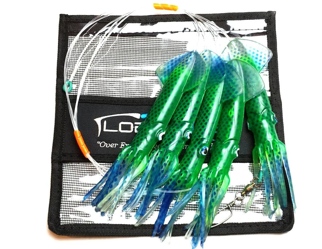 Lobo Lures Moldcraft Squid Daisy Chain 9 Inch