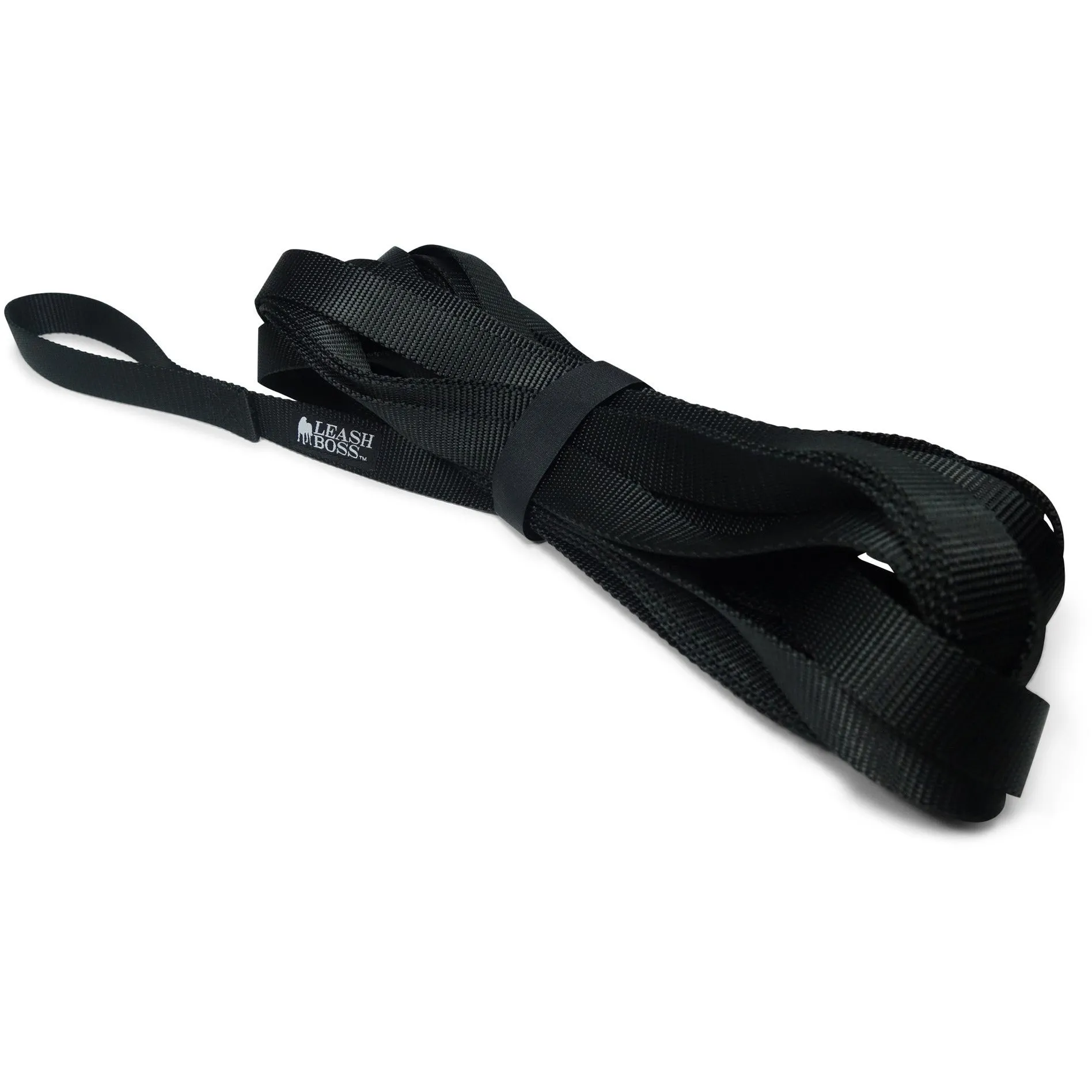 Long Trainer - 50 Foot - 1 Inch Nylon Long Dog Training Leash with Storage Strap