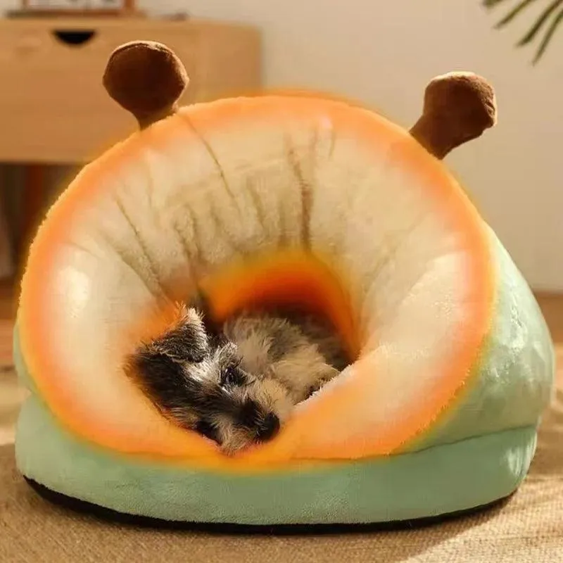MADDEN Warm Small Cat Dog Kennel Bed