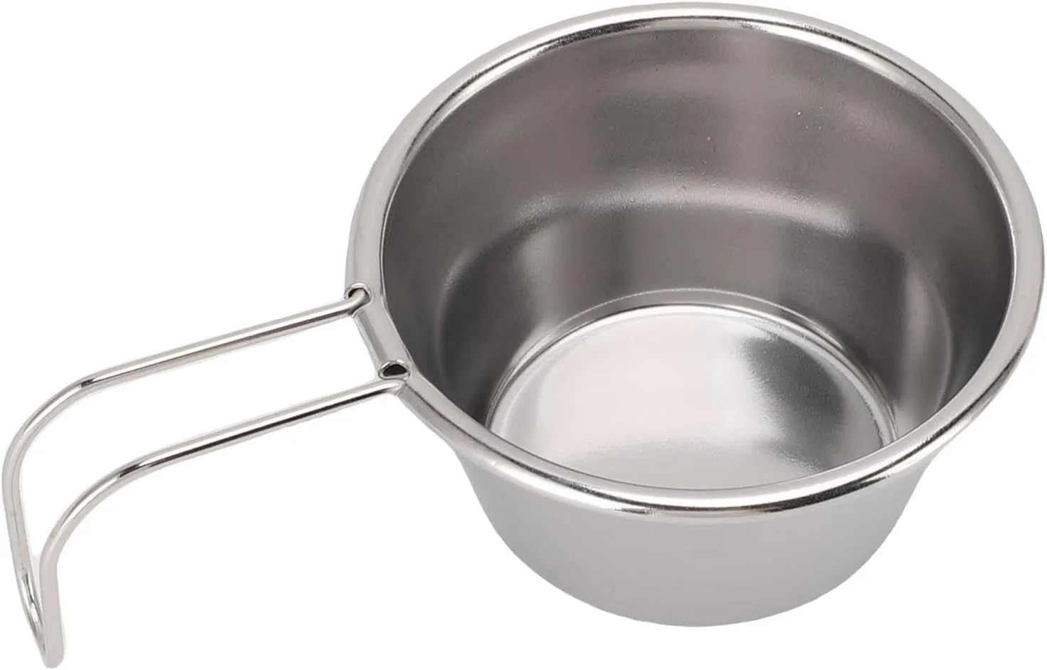 Mini Camping Cup, Stainless Steel Camp Bowl with Good Insulation Effect for Travel Hiking Outdoor Picnic