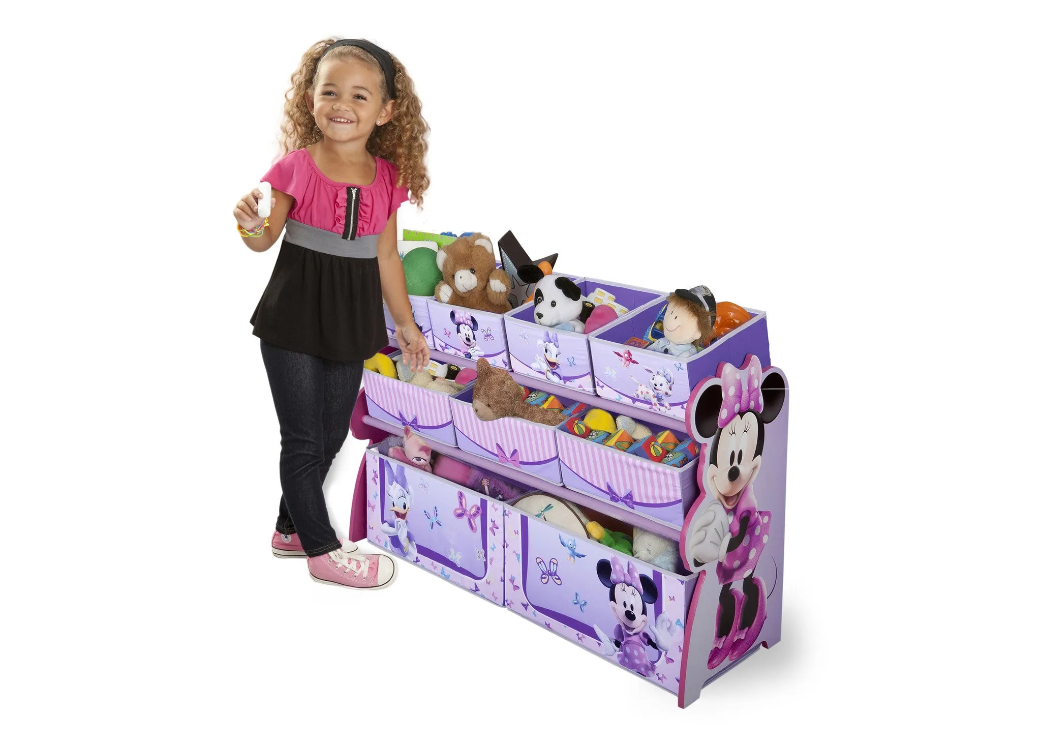 Minnie Mouse Deluxe Multi-Bin Toy Organizer
