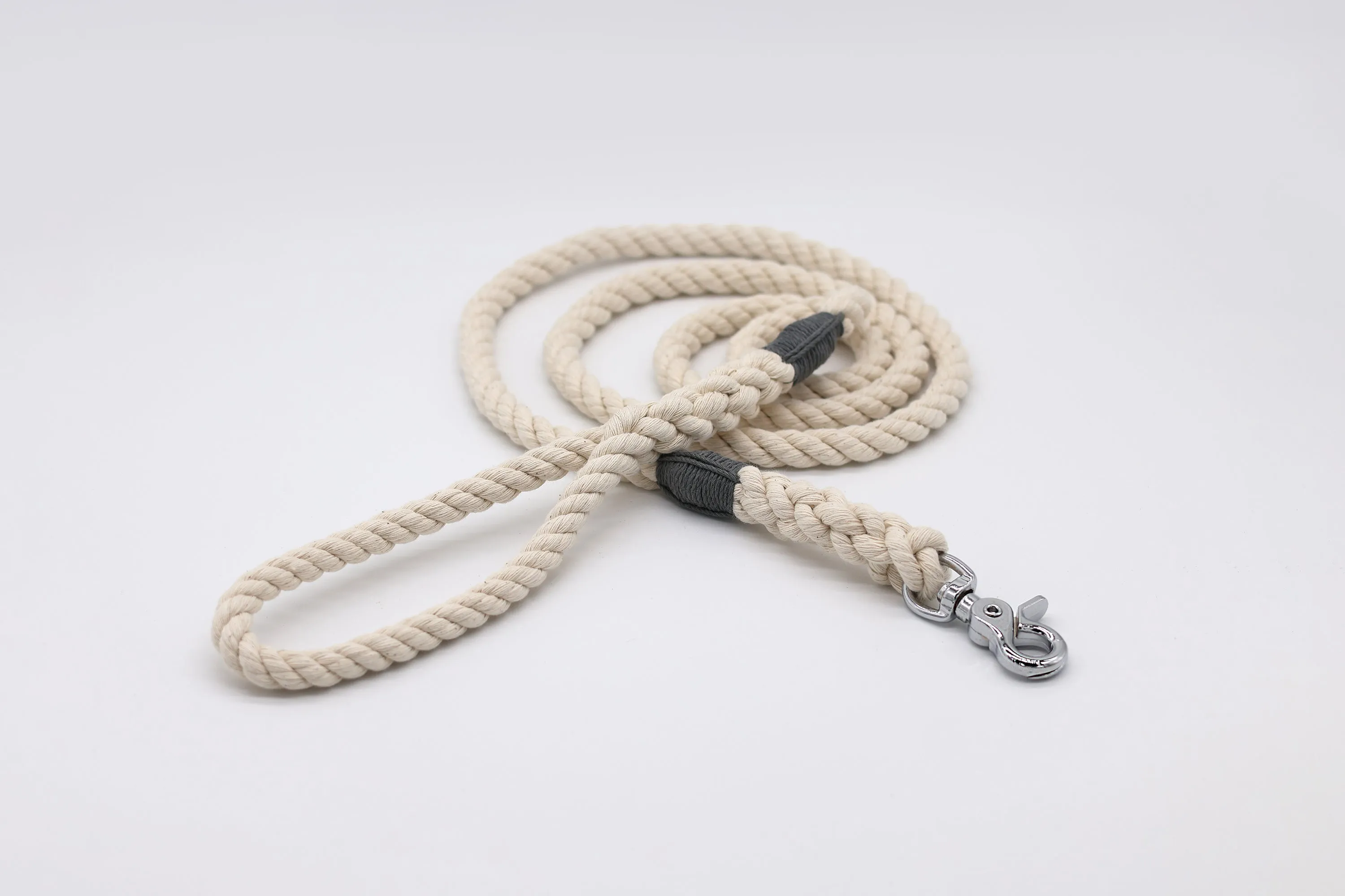 Natural Cotton Rope Dog Leash