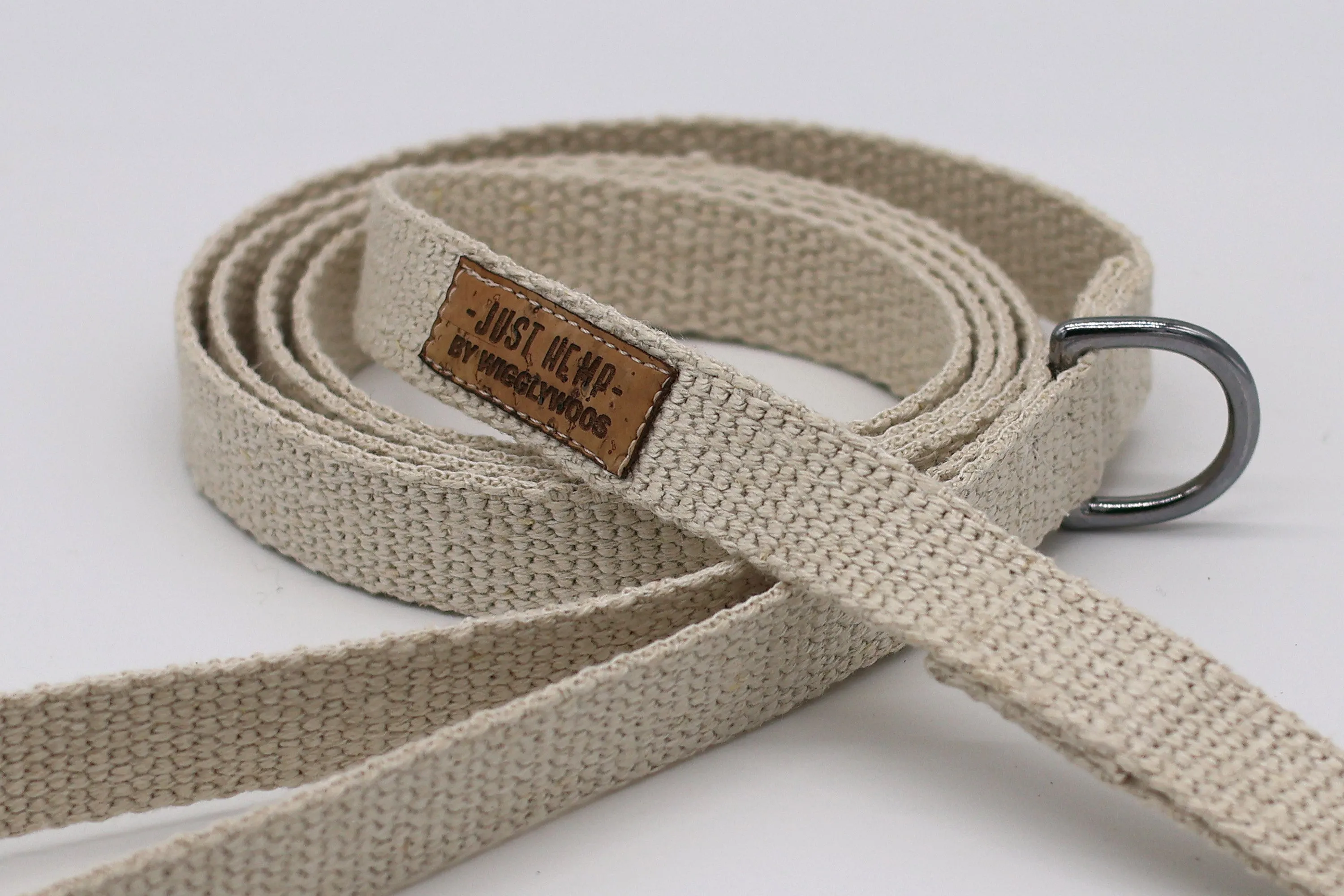 Natural Just Hemp Flat Dog Leash