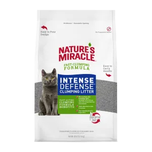 Nature's Intense Defense Odor Control Clumping Litter - Fragrance Free 40lb