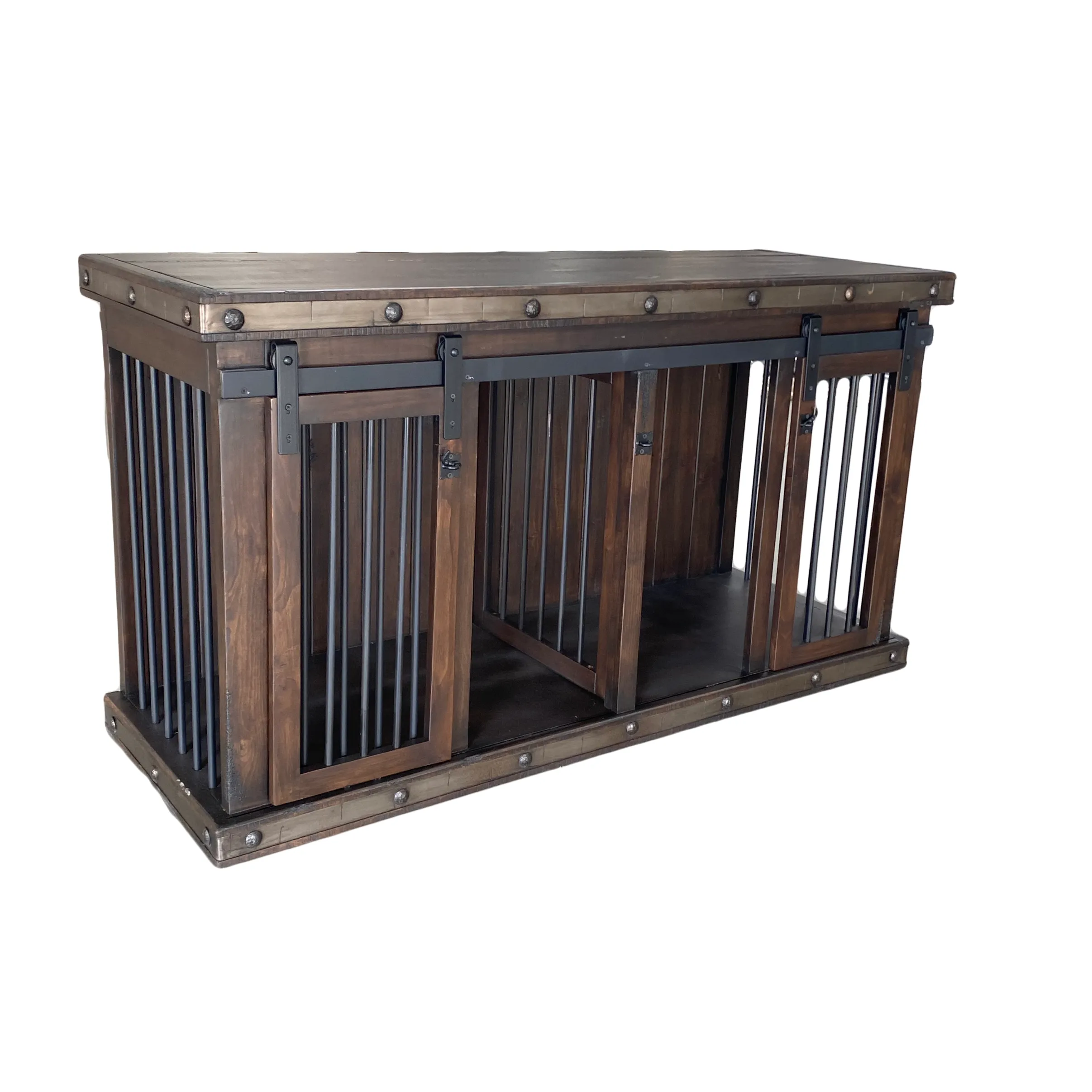 Old West Medium Dog Crate Stand