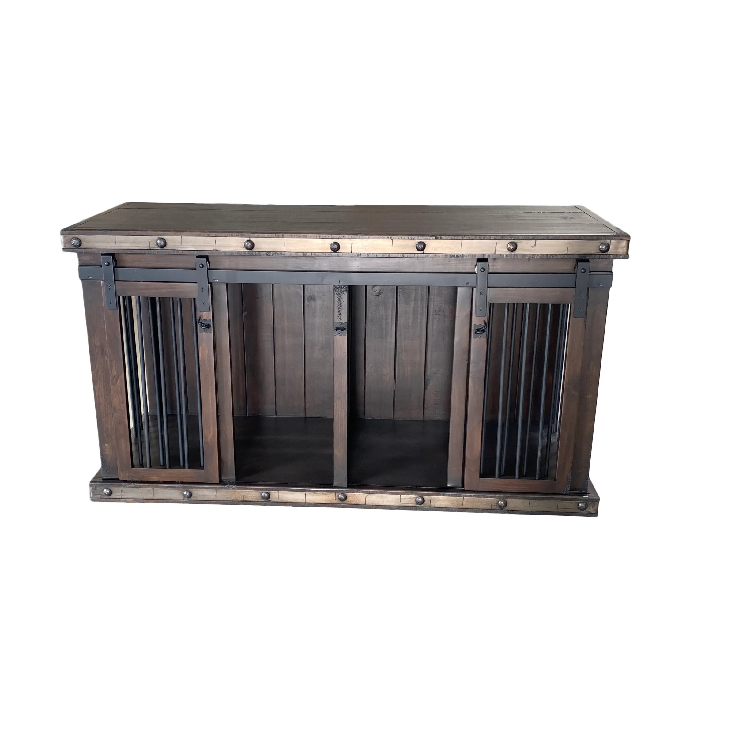 Old West Medium Dog Crate Stand