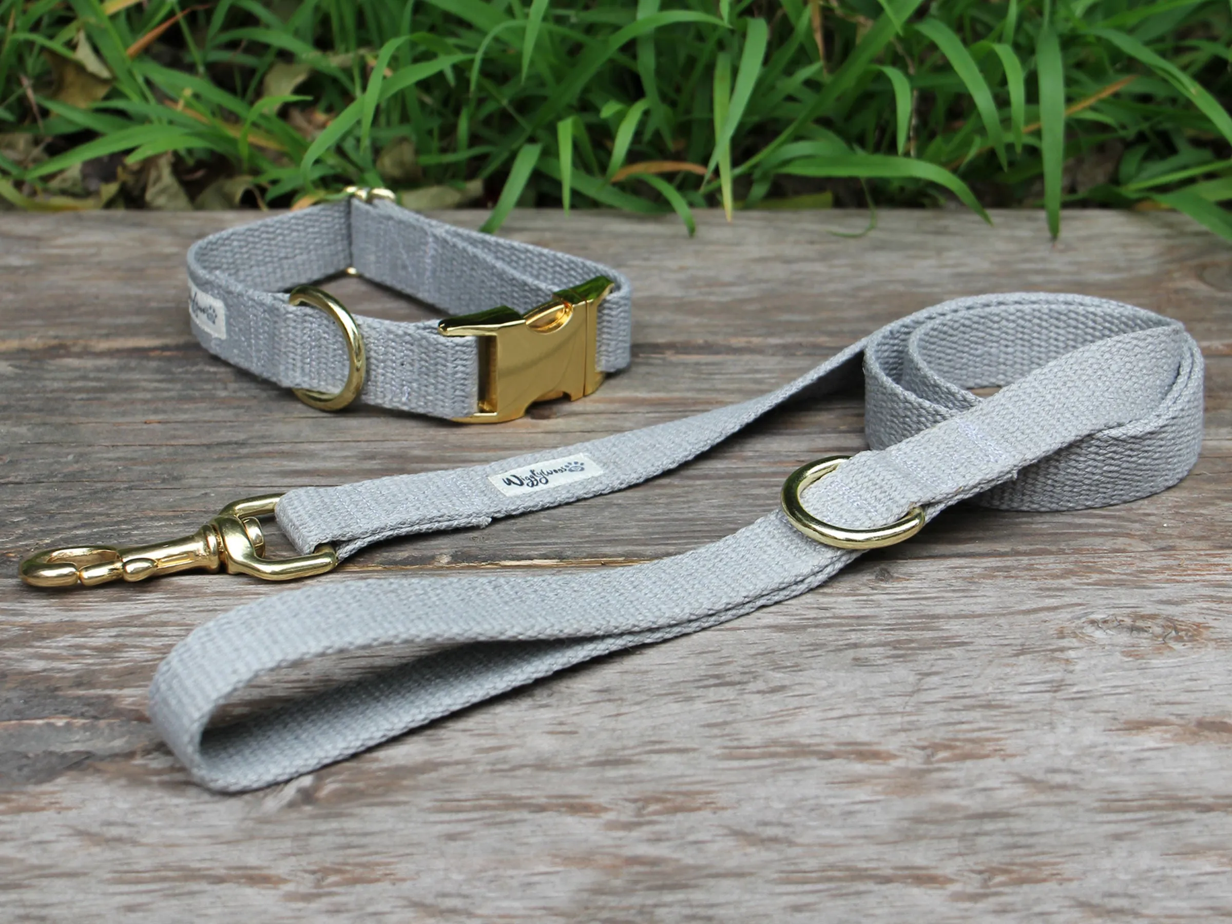 Pebble Beach Just Hemp Flat Dog Leash