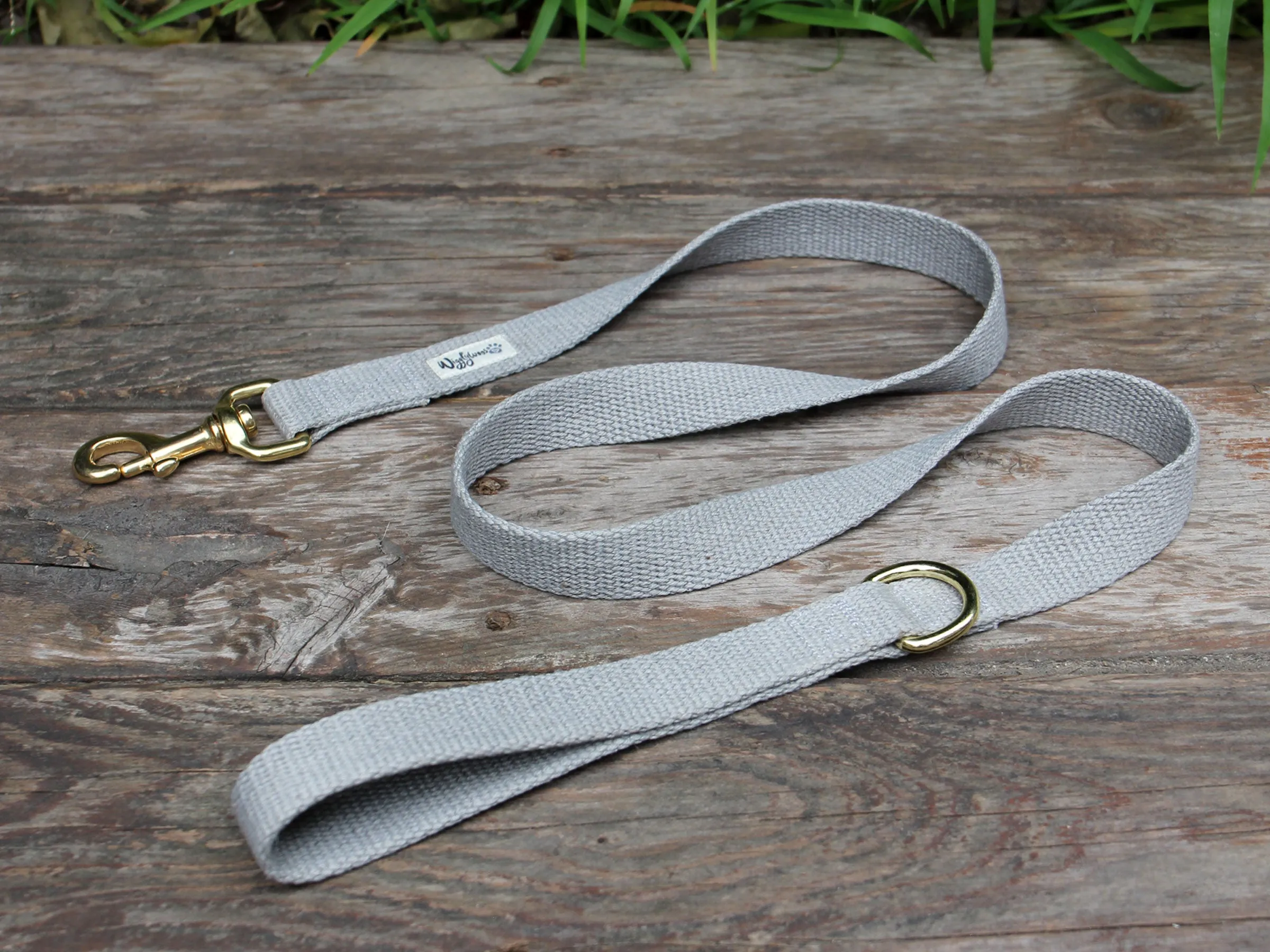 Pebble Beach Just Hemp Flat Dog Leash