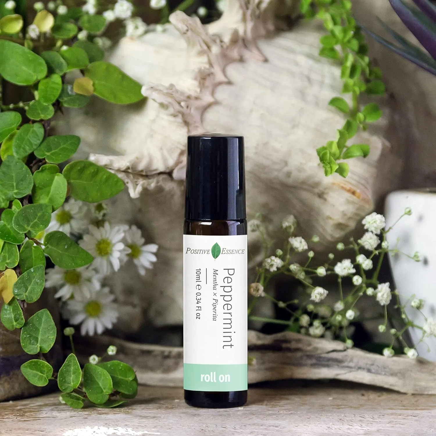 Peppermint Essential Oil Roll On - Relaxing Roller, Made with Pure Peppermint Essential Oil, Premium Grade, Travel Safe, No Diffuser Needed (10 mL)