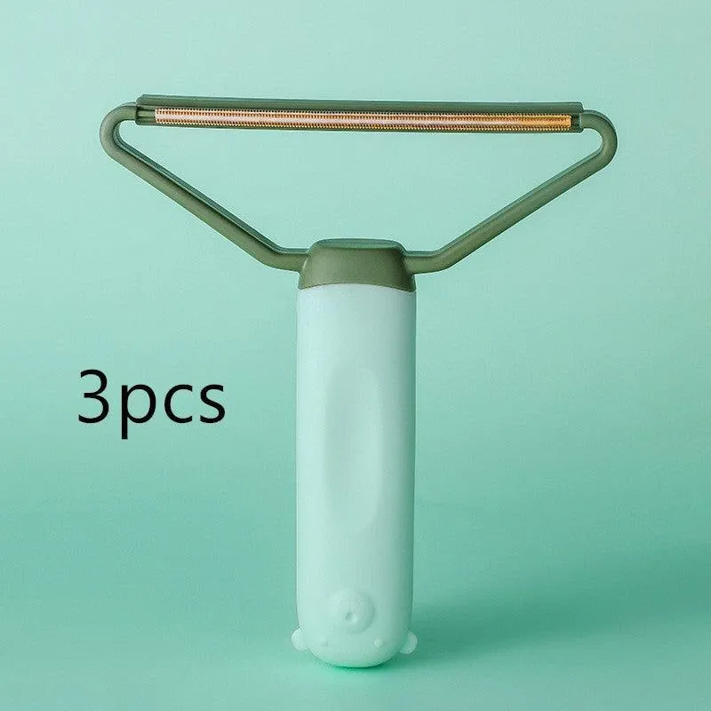 Pet Cat Dog Hair Remover Dematting Comb Double-Sided Sofa Clothes Shaver Lint Rollers for Cleaning Pets Comb Brush Removal Mitts Brush