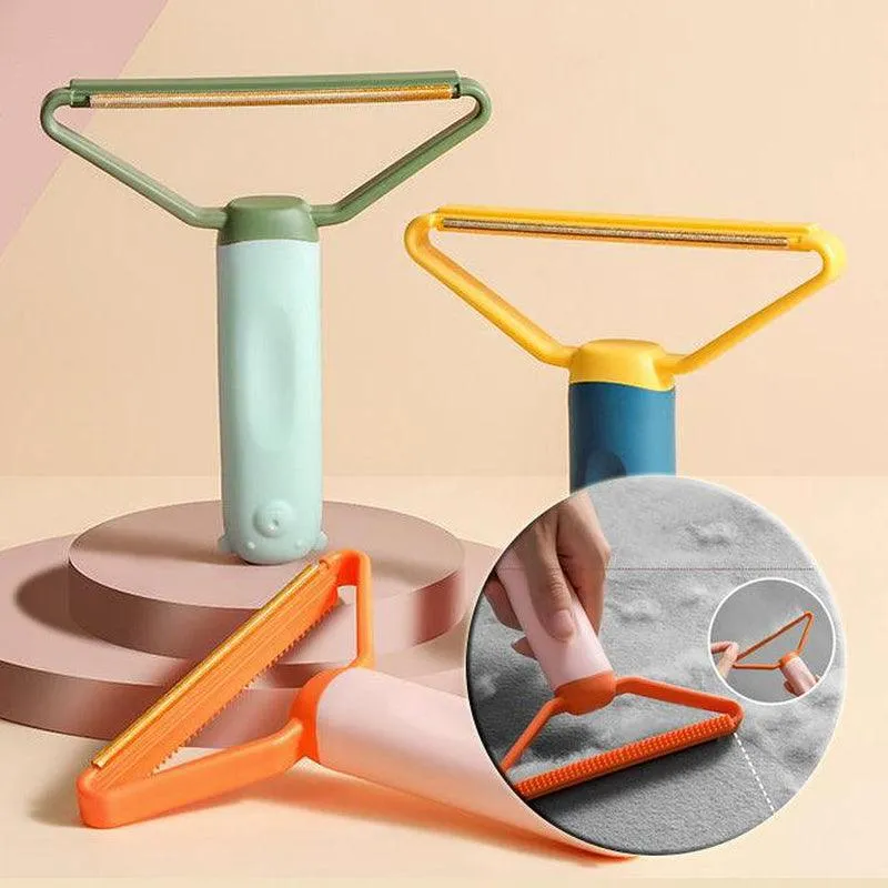 Pet Cat Dog Hair Remover Dematting Comb Double-Sided Sofa Clothes Shaver Lint Rollers for Cleaning Pets Comb Brush Removal Mitts Brush