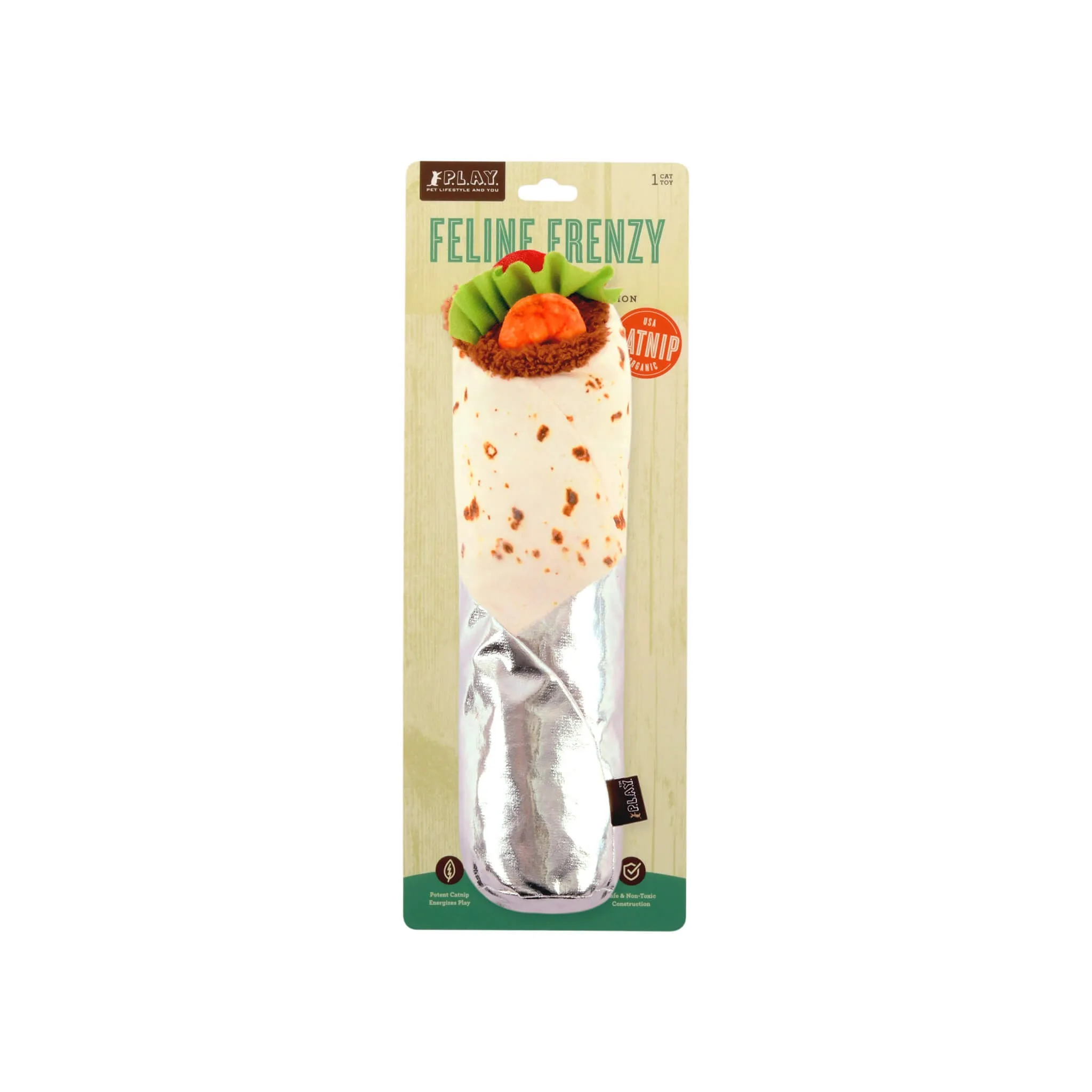 P.L.A.Y. Feline Frezy Catnip Kicker Eco-Friendly Cat Toys