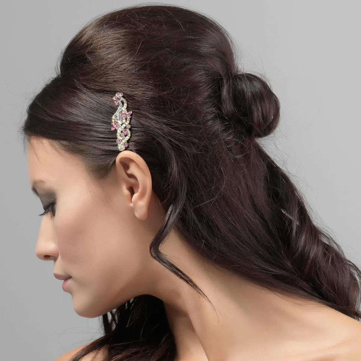 Pretty in Pink Hair Comb
