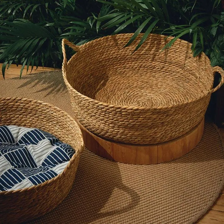 Rattan Cat Bed