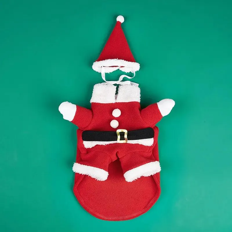 Santa Claus Cosplay Costume for Cats & Dogs