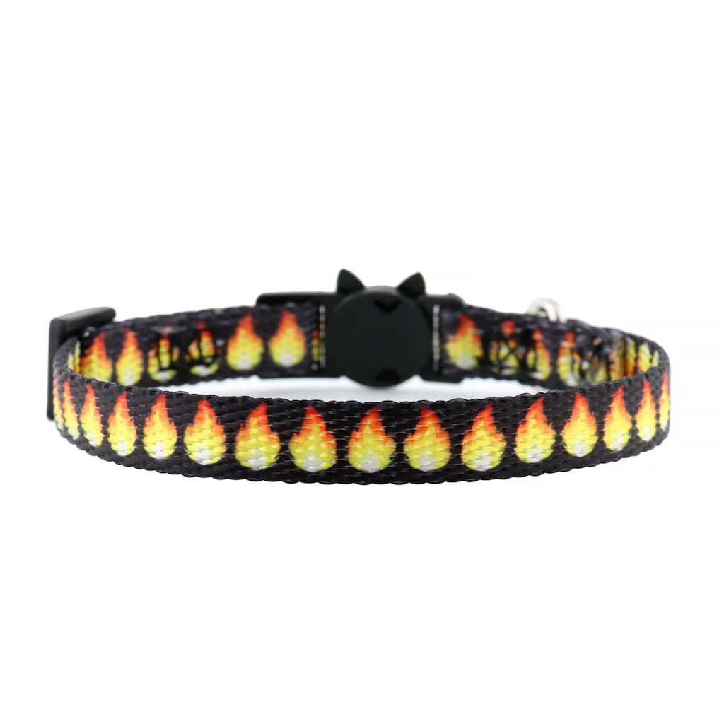 Sassy Fire Premium Cat Collar