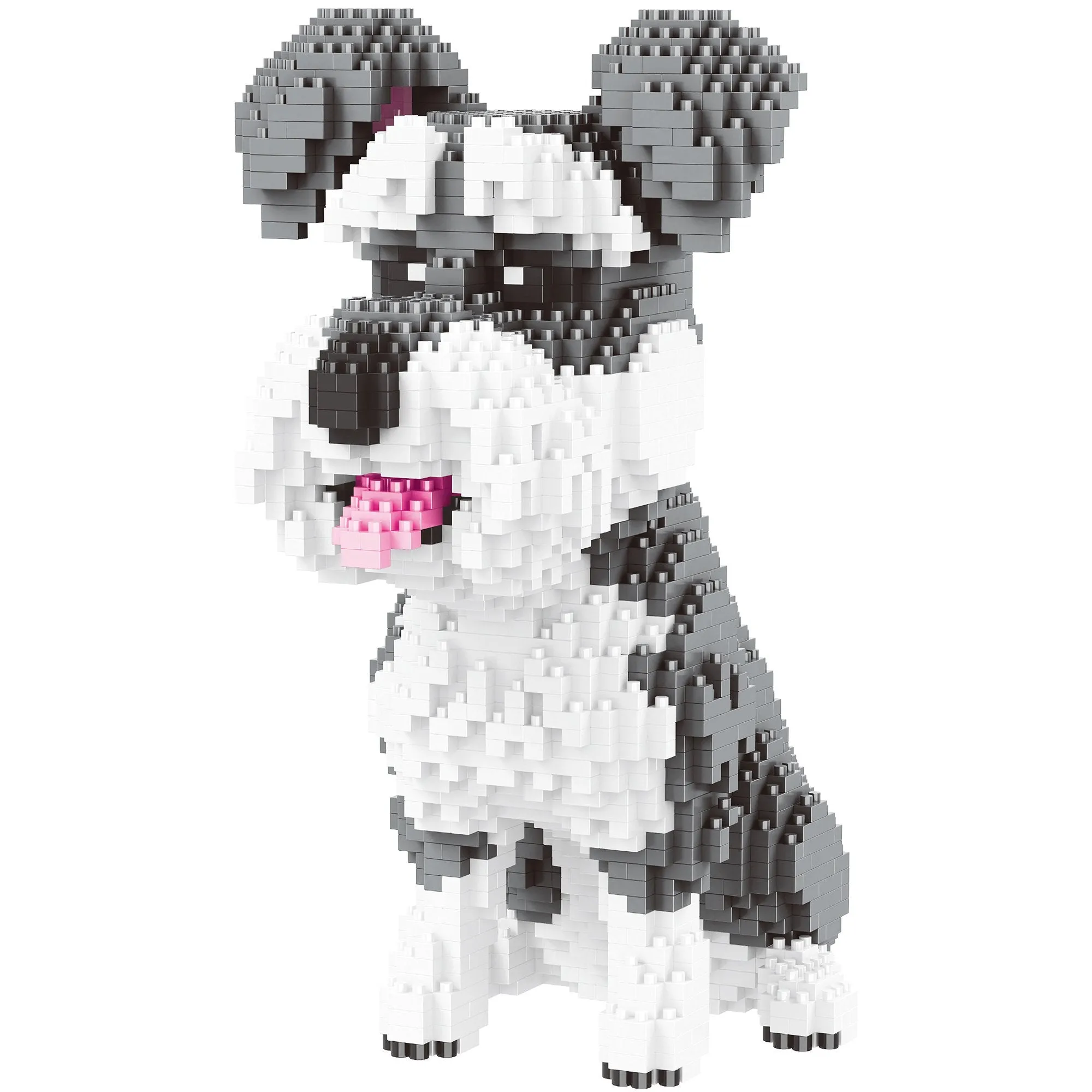 Schnauzer Dog 3D Puzzle Nano Blocks