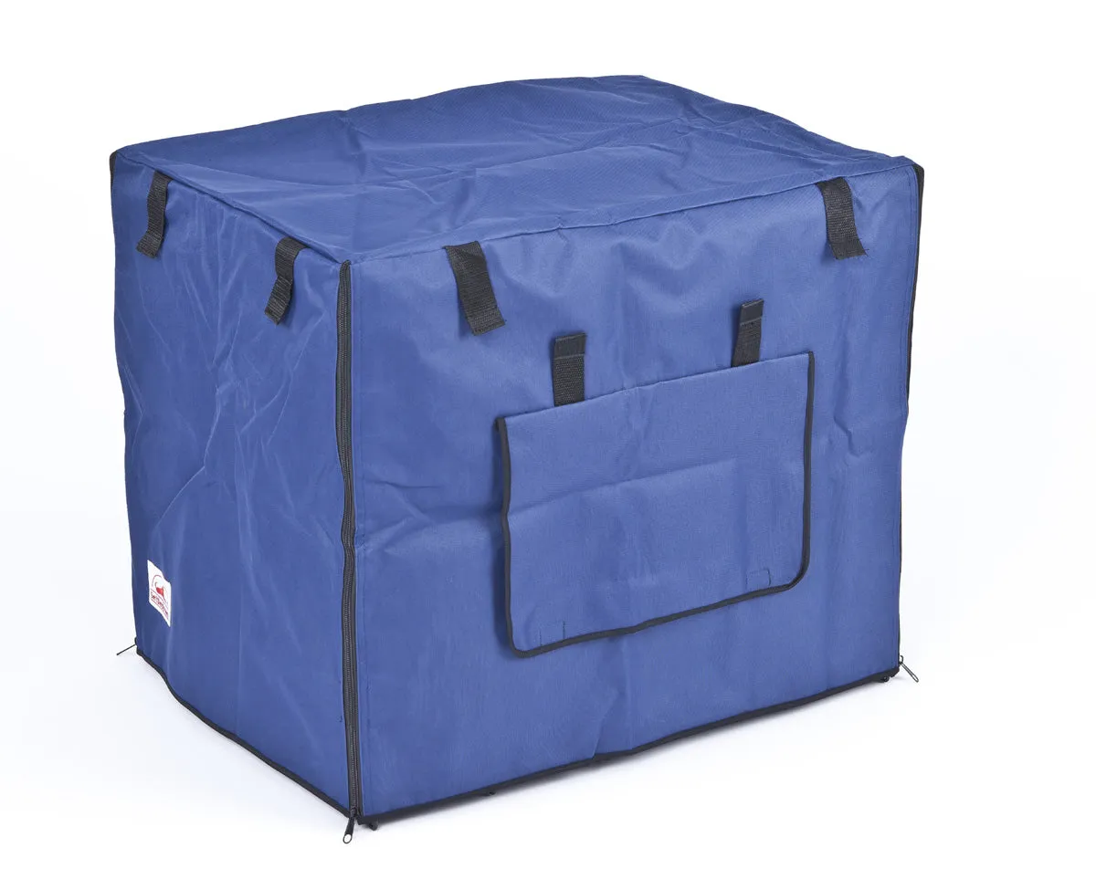 Settledown 2 Door Waterproof Dog Crate Covers Blue