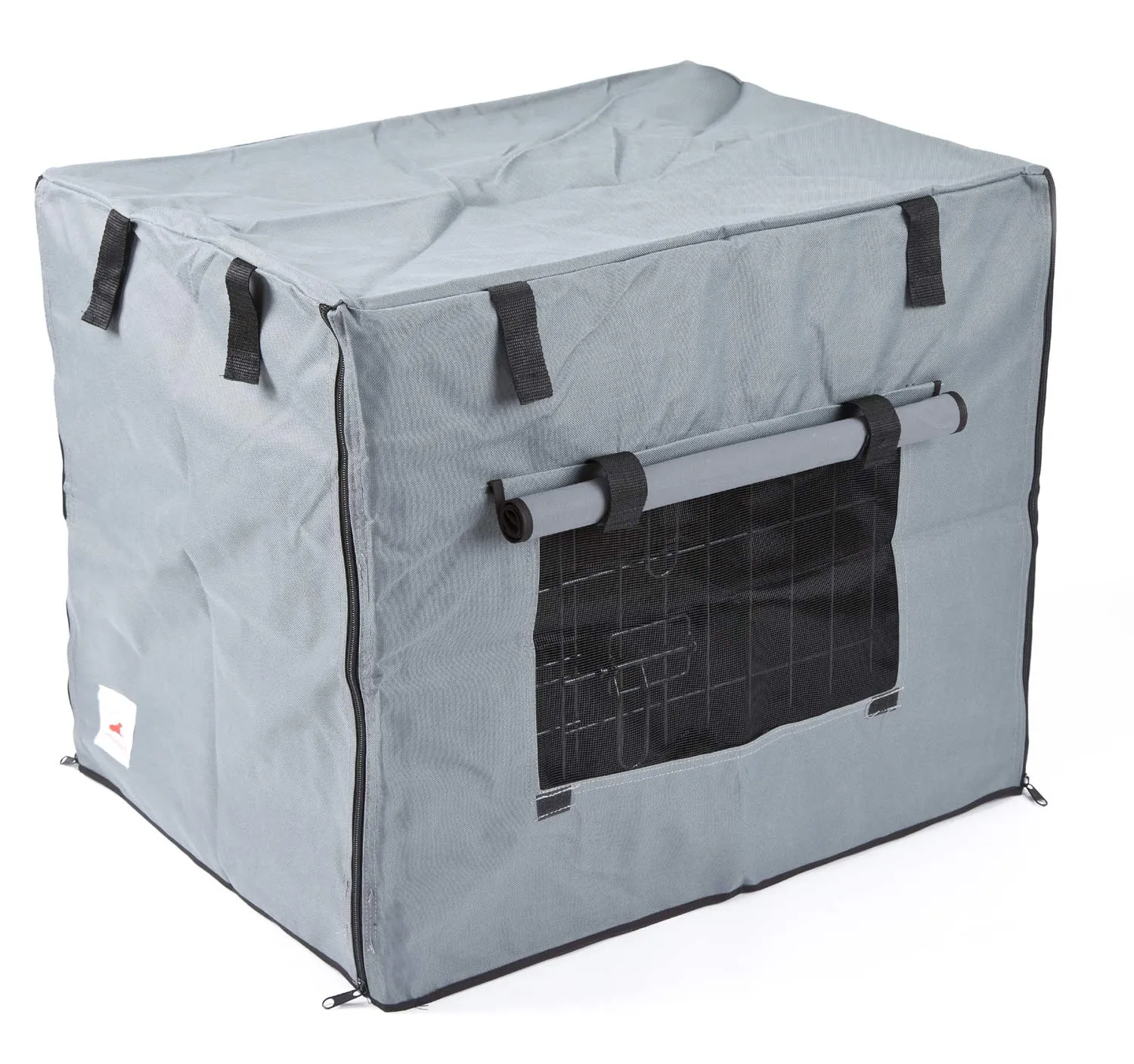 Settledown 2 Door Waterproof Dog Crate Covers Grey