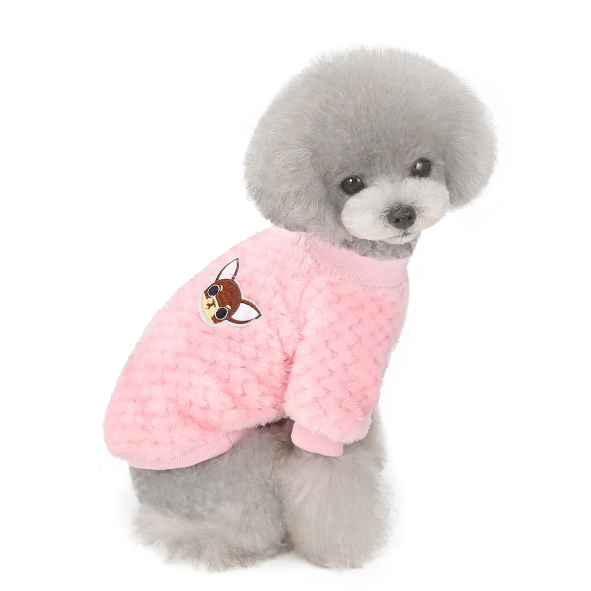 small size dogs autumn soft pet clothing