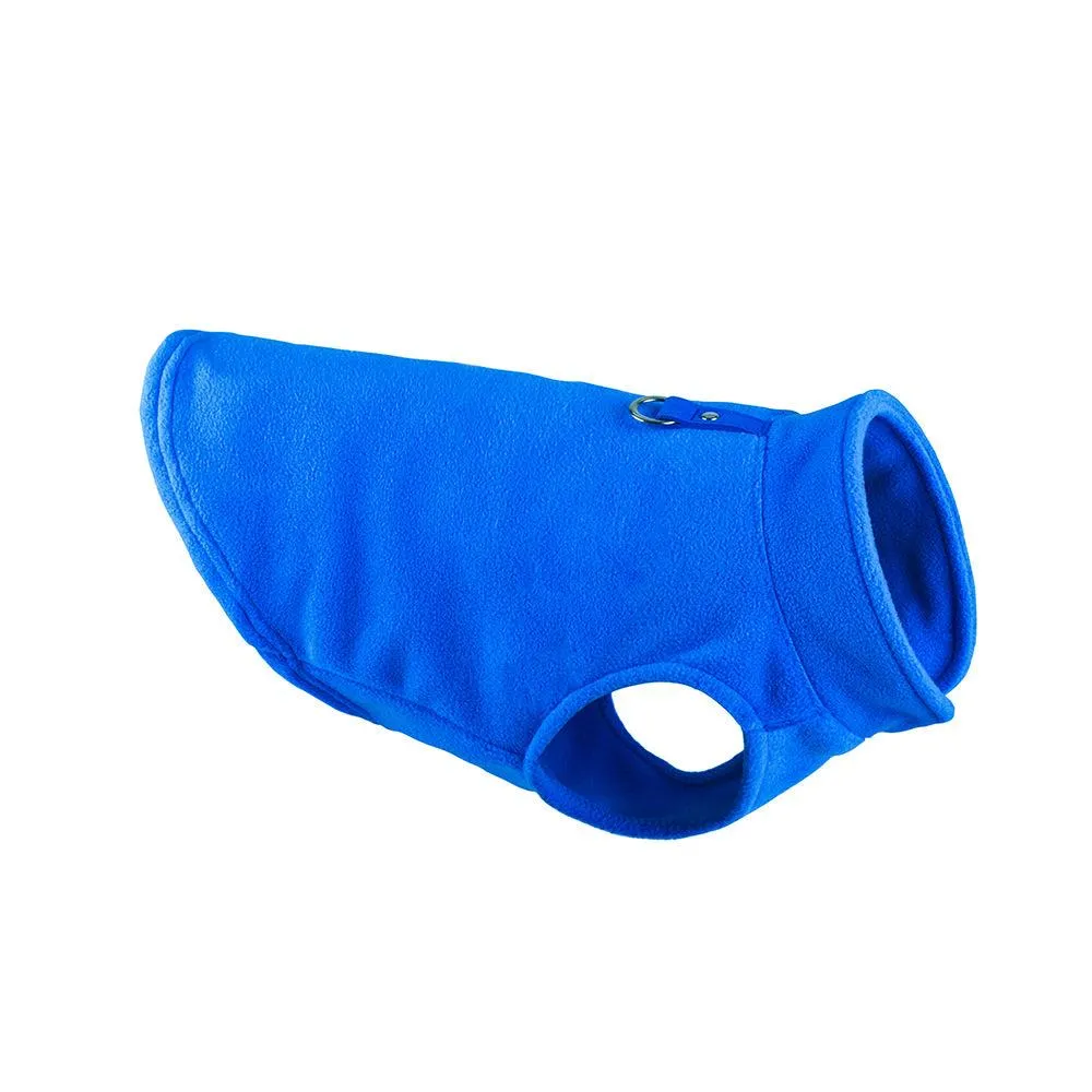Solid Fleece Pet Vest - Thickened Dog Clothes