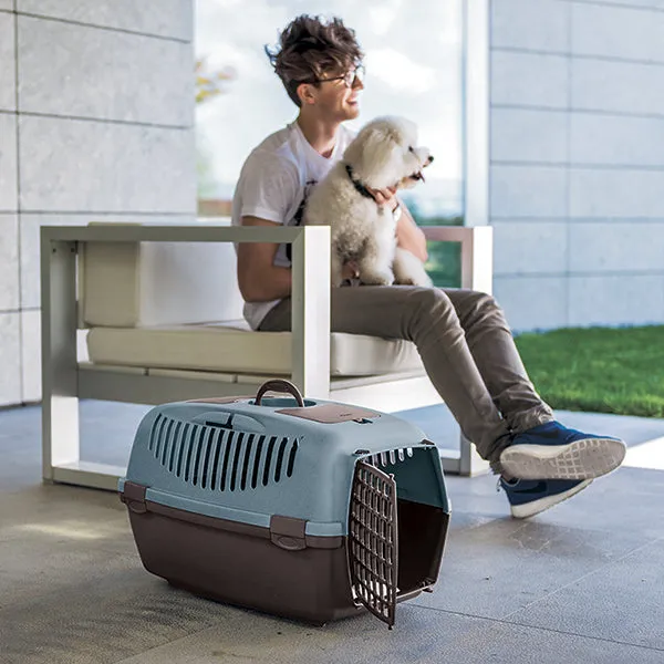 Stefanplast Gulliver Transport Cage for Pets with Plastic Door