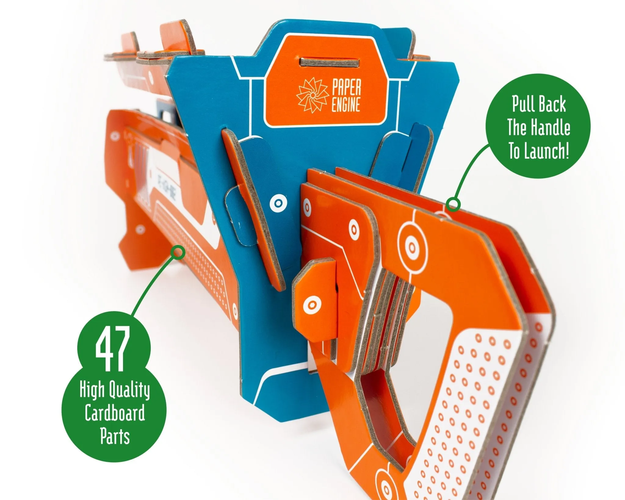 STEM Build - Paper Plane Launcher with Game Accessories