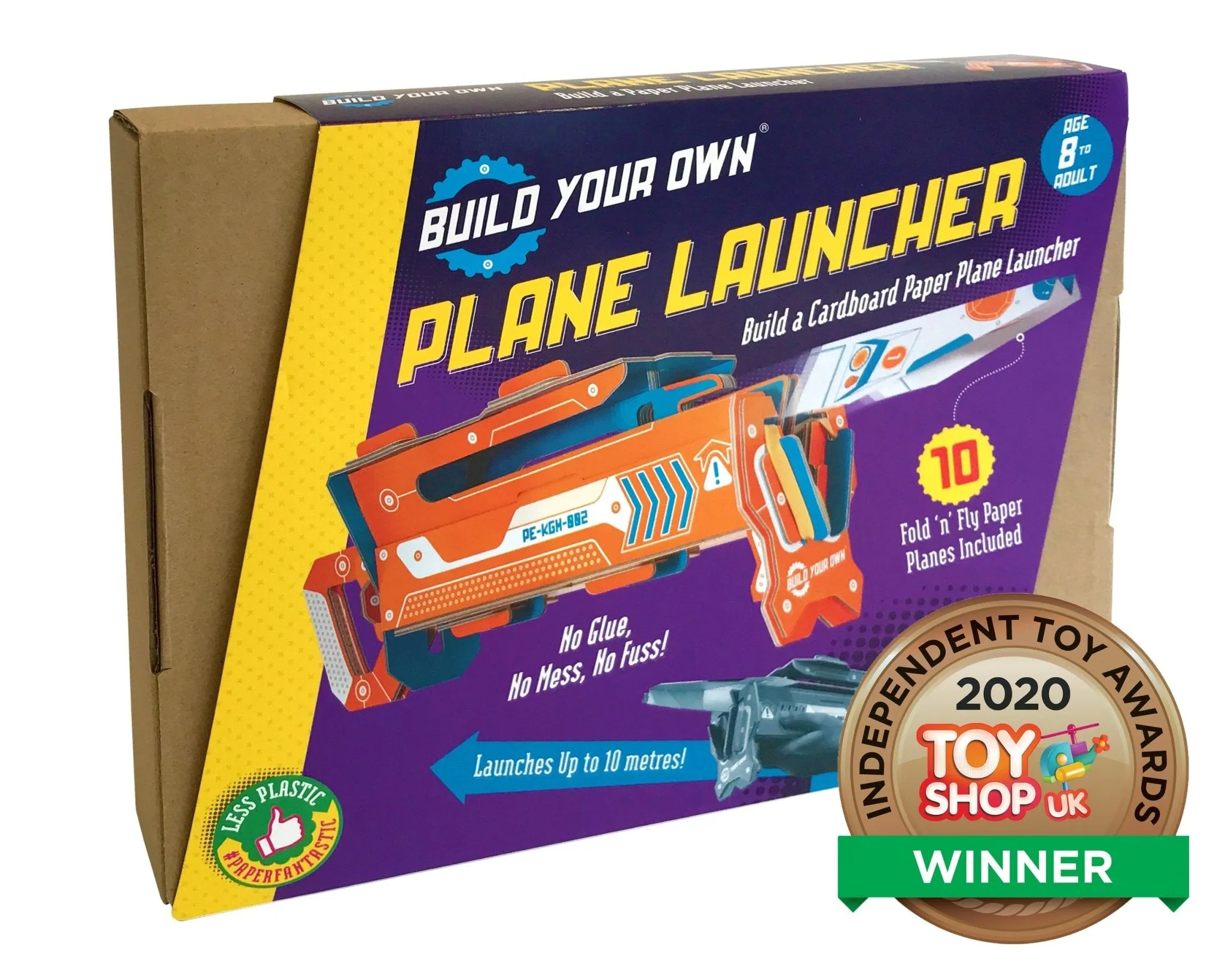 STEM Build - Paper Plane Launcher with Game Accessories