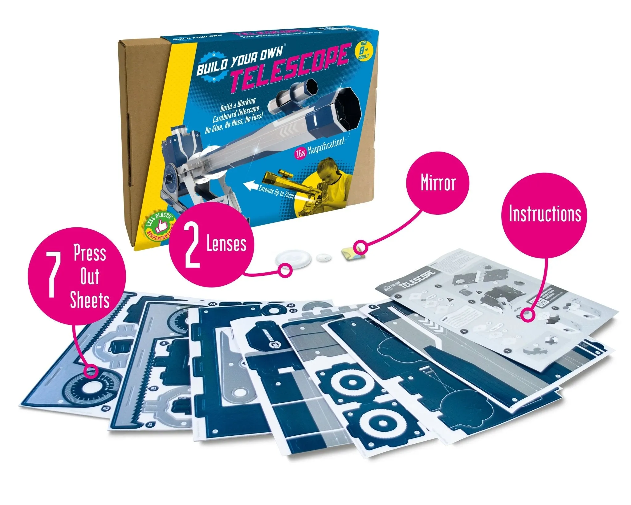 STEM Build - Telescope 16x Magnification