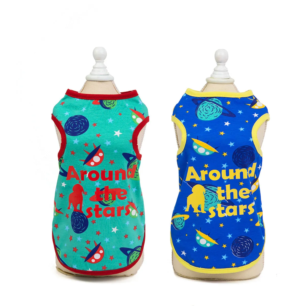 Summer cat clothes, space vest, air conditioning suit, pet clothes