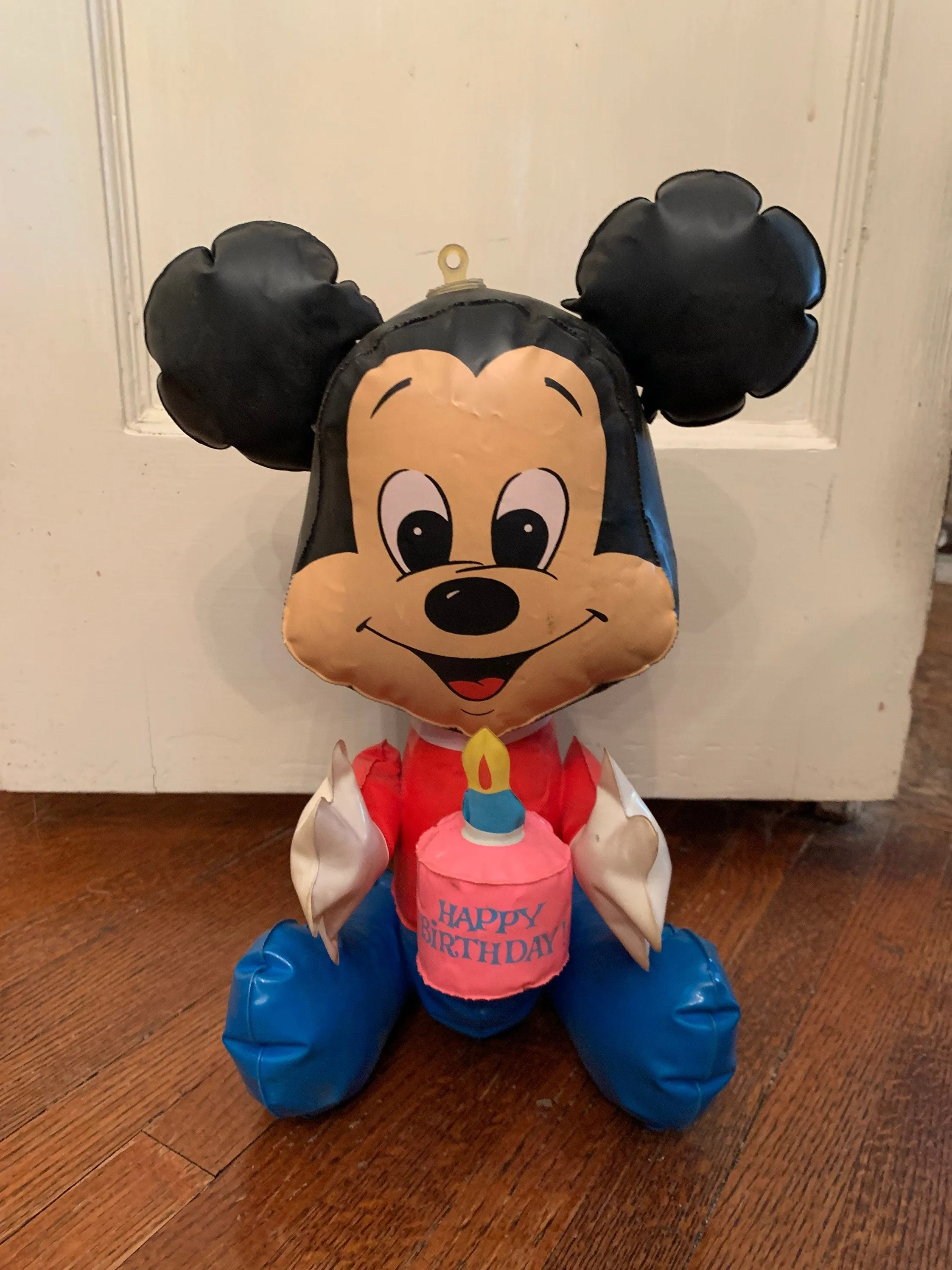 Vintage Mickey Mouse Blow up Toy