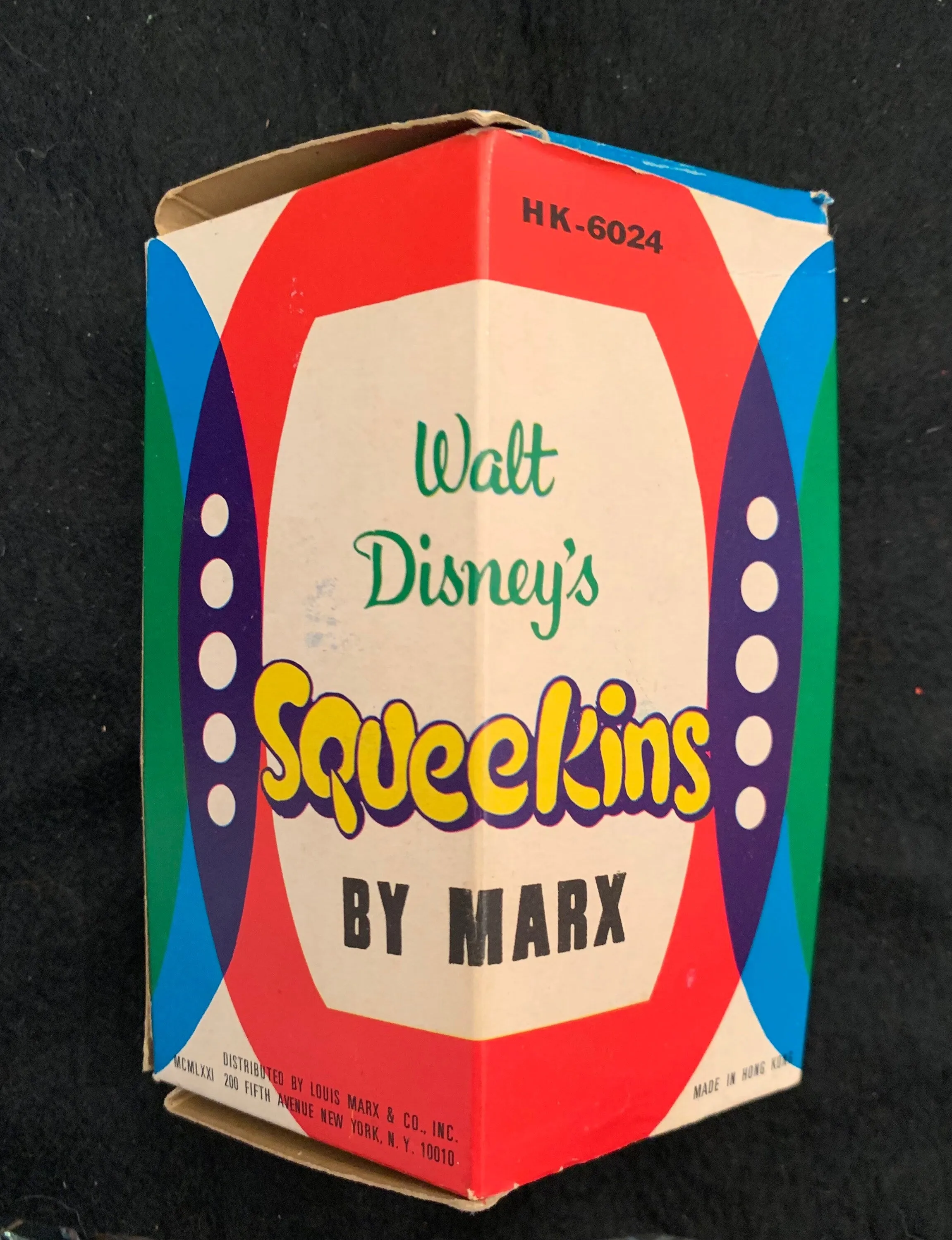 Vintage Mickey Mouse "Sqeekins" Toy