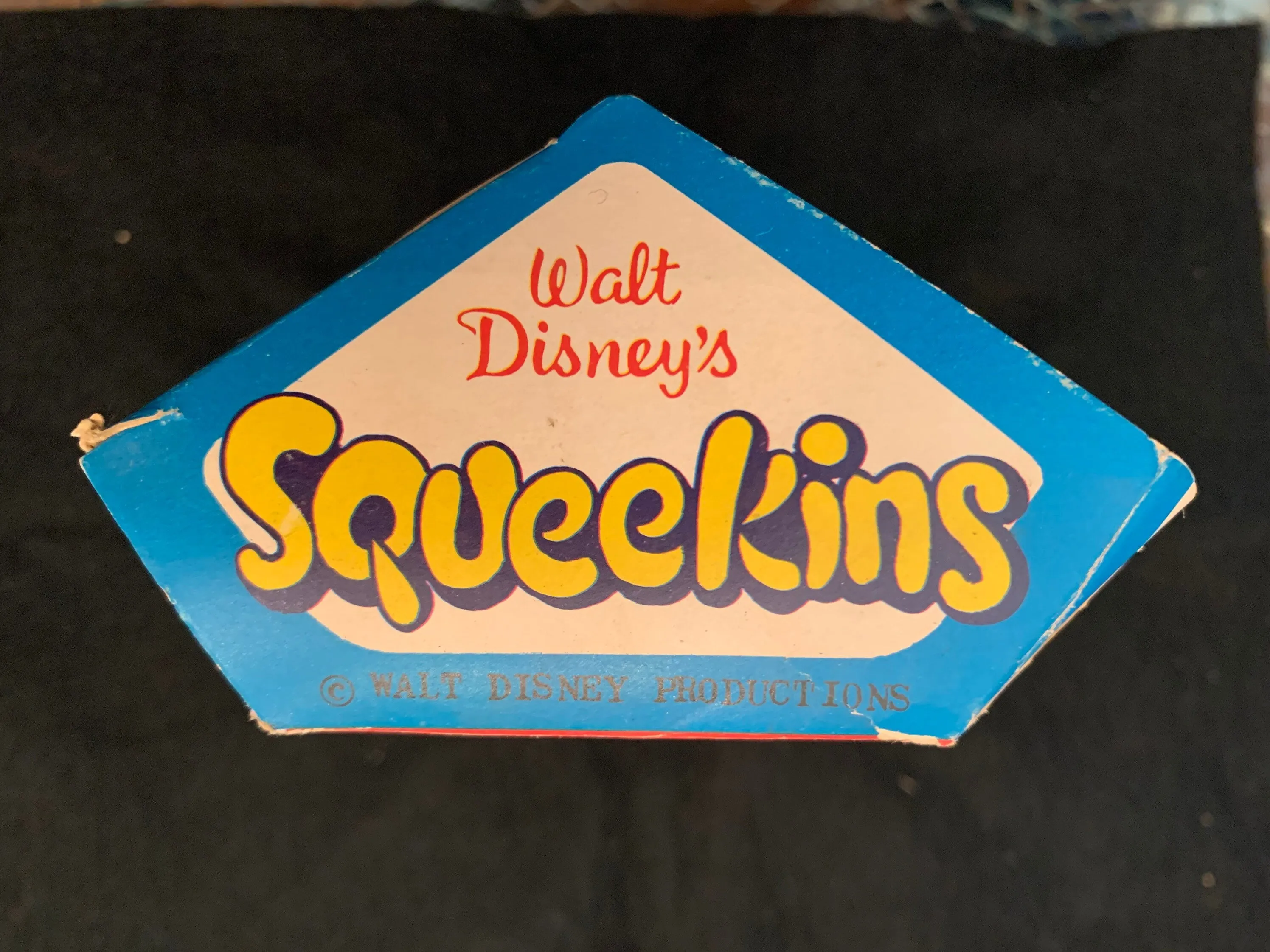 Vintage Mickey Mouse "Sqeekins" Toy