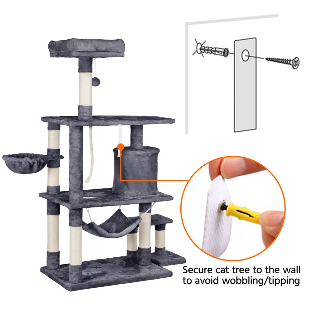 Yaheetech Cat Tree 62 Inch