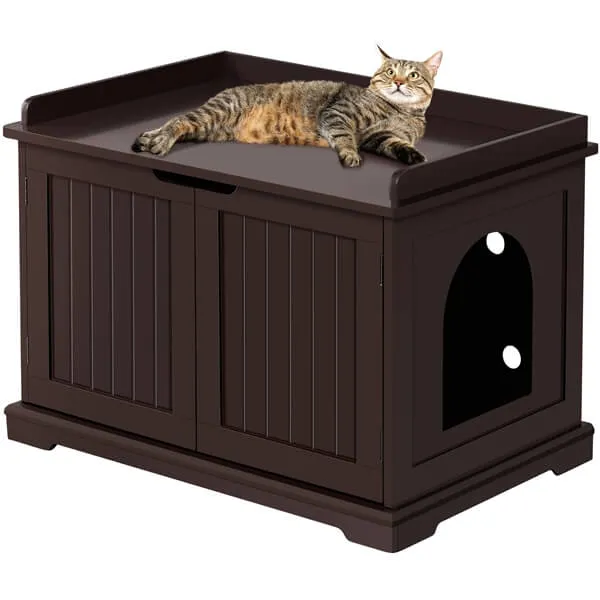 Yaheetech Pet Litter Box Enclosure