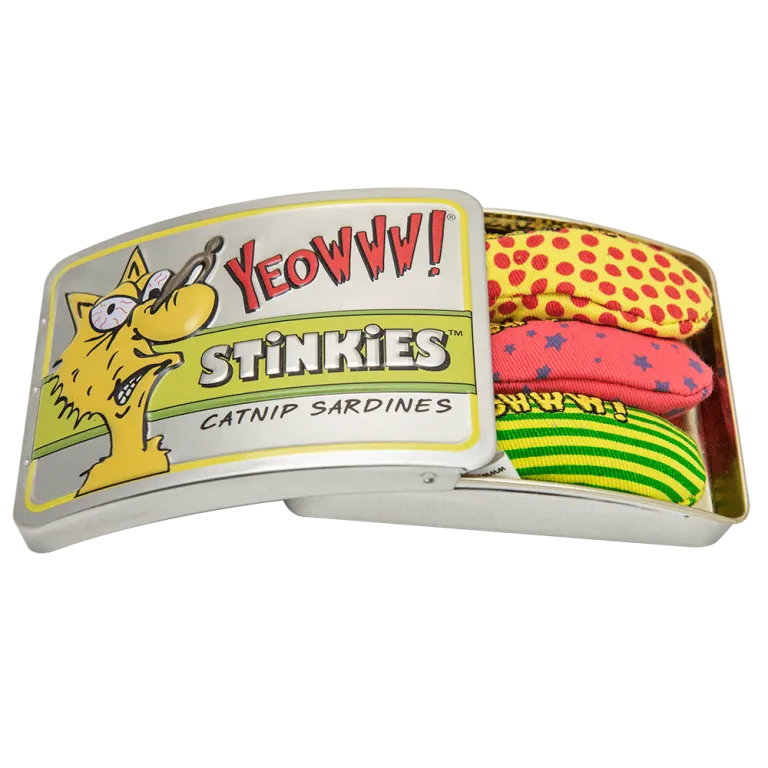 Yeowww! Tin Of Stinkies Catnip Cat Toy